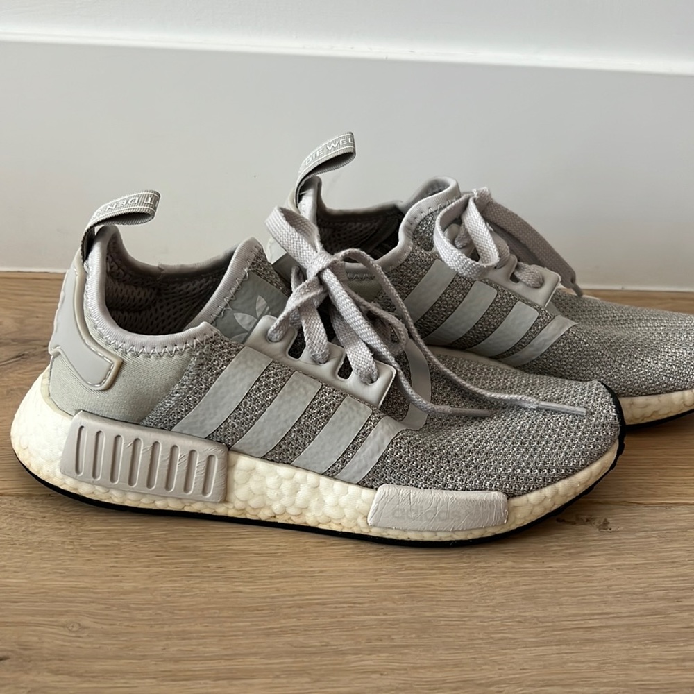 Adidas NMD R1 Low-Top Sneakers in Gray